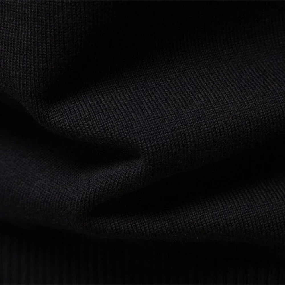 Heritage Diagonal Weave Mock Neck Pullover