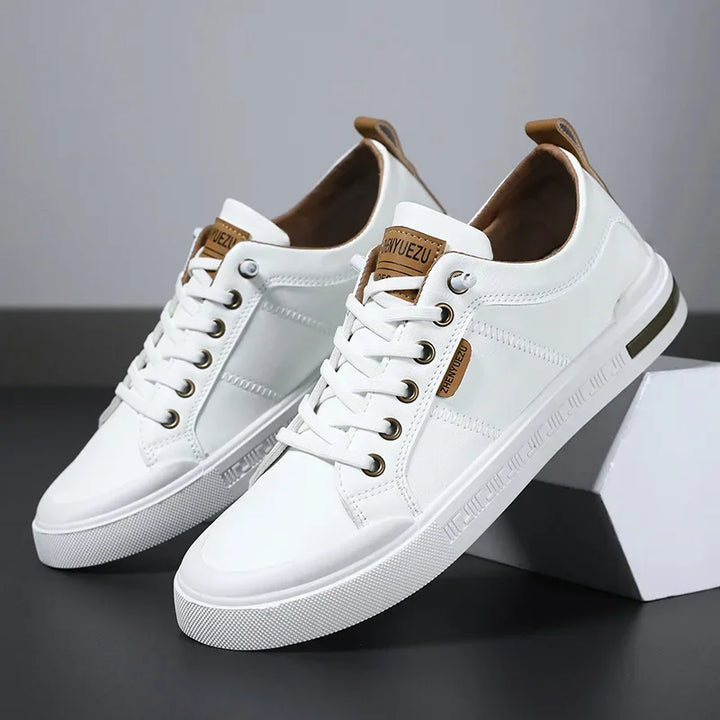 Premium Leather Low-Top Sneaker